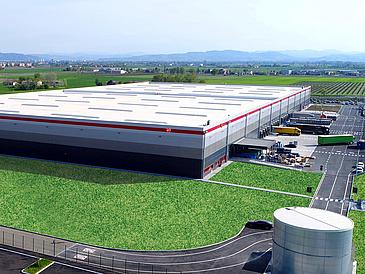 Das neue hochmoderne Logistikzentrum für Ducati und Lamborghini