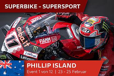 Bulega feiert einen Premierensieg, Ducati dominiert die Supersportklasse!