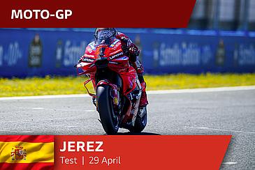 Das Ducati Lenovo Team Testet erfolgreich ein neues Setup in Jerez de la Frontera