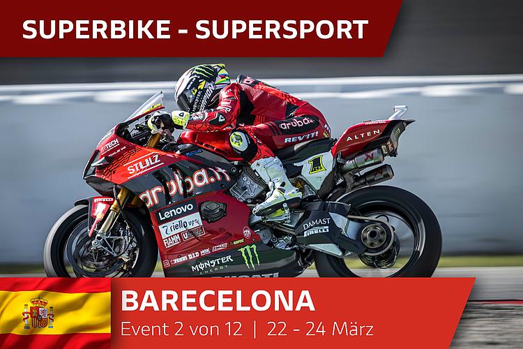 ERFOLGREICHES WOCHENENDE FÜR ARUBA.IT RACING – DUCATI IN PIRELLI CATALUNYA ROUND