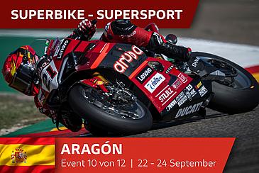 WSBK Aragón: Bautista, Rinaldi und Bulega gewinnen!