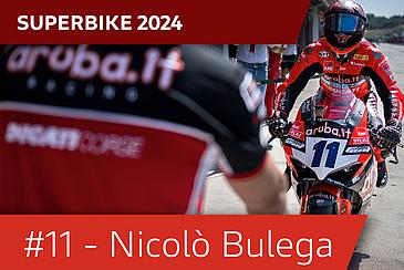 Nicolò Bulega 2024 an Bord des Aruba.it Racing Teams in der Superbike Klasse!