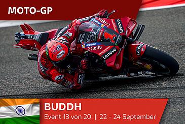MotoGP Buddh: Martin und Bezzecchi gewinnen, Bagnaia stürzt!