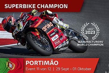 Hattrick von Bautista in Portimão und Weltmeistertitel für Ducati!